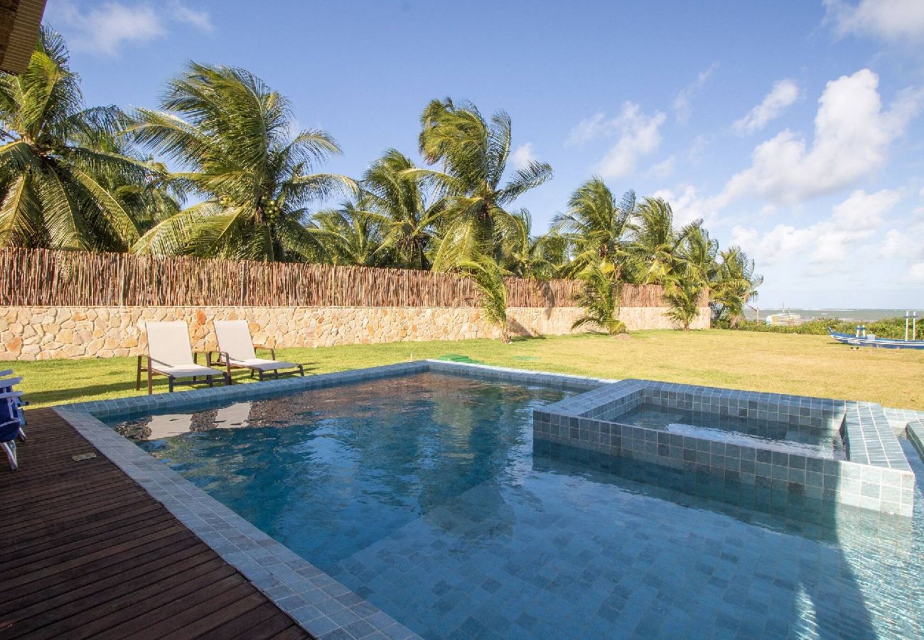 Casa en São Miguel dos Milagres - Casa junto al mar en Milagres para 13 personas 