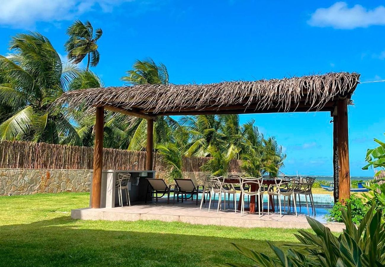 Casa en São Miguel dos Milagres - Casa junto al mar en Milagres para 13 personas 
