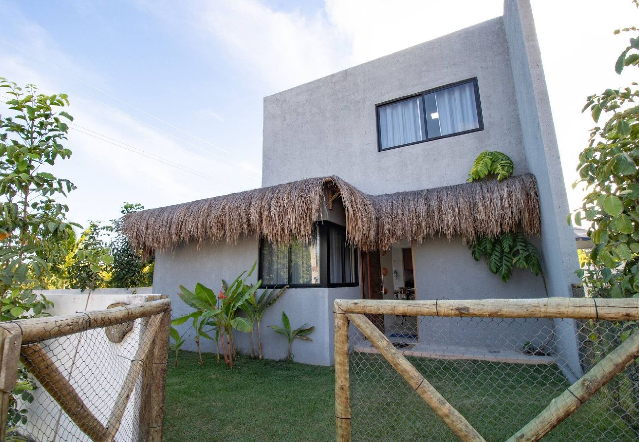 Casa en Porto de Pedras - Casa Milagres 03 suites a 300m de la playa 
