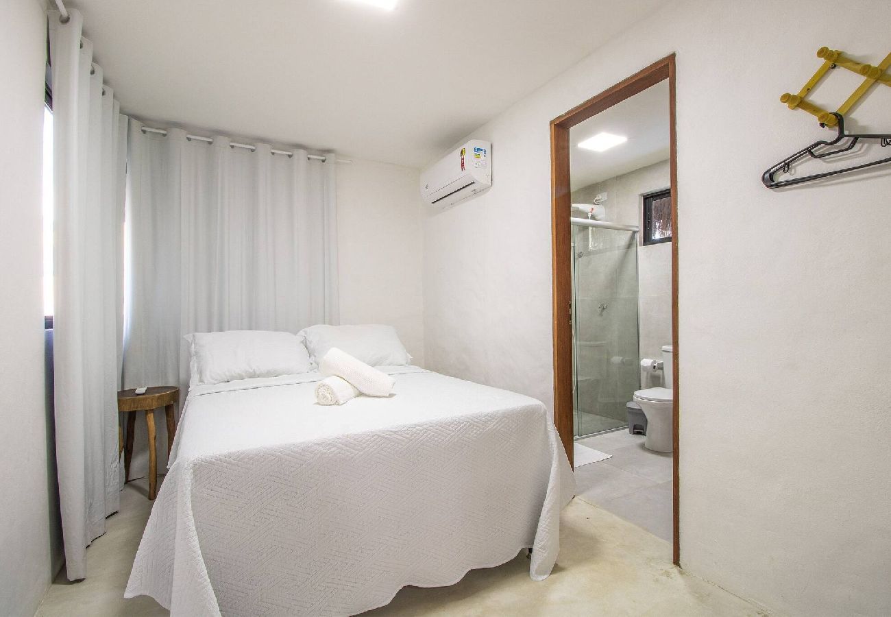 Casa en Porto de Pedras - Casa Milagres 03 suites a 300m de la playa 