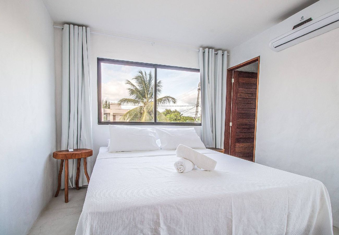 Casa en Porto de Pedras - Casa Milagres 03 suites a 300m de la playa 