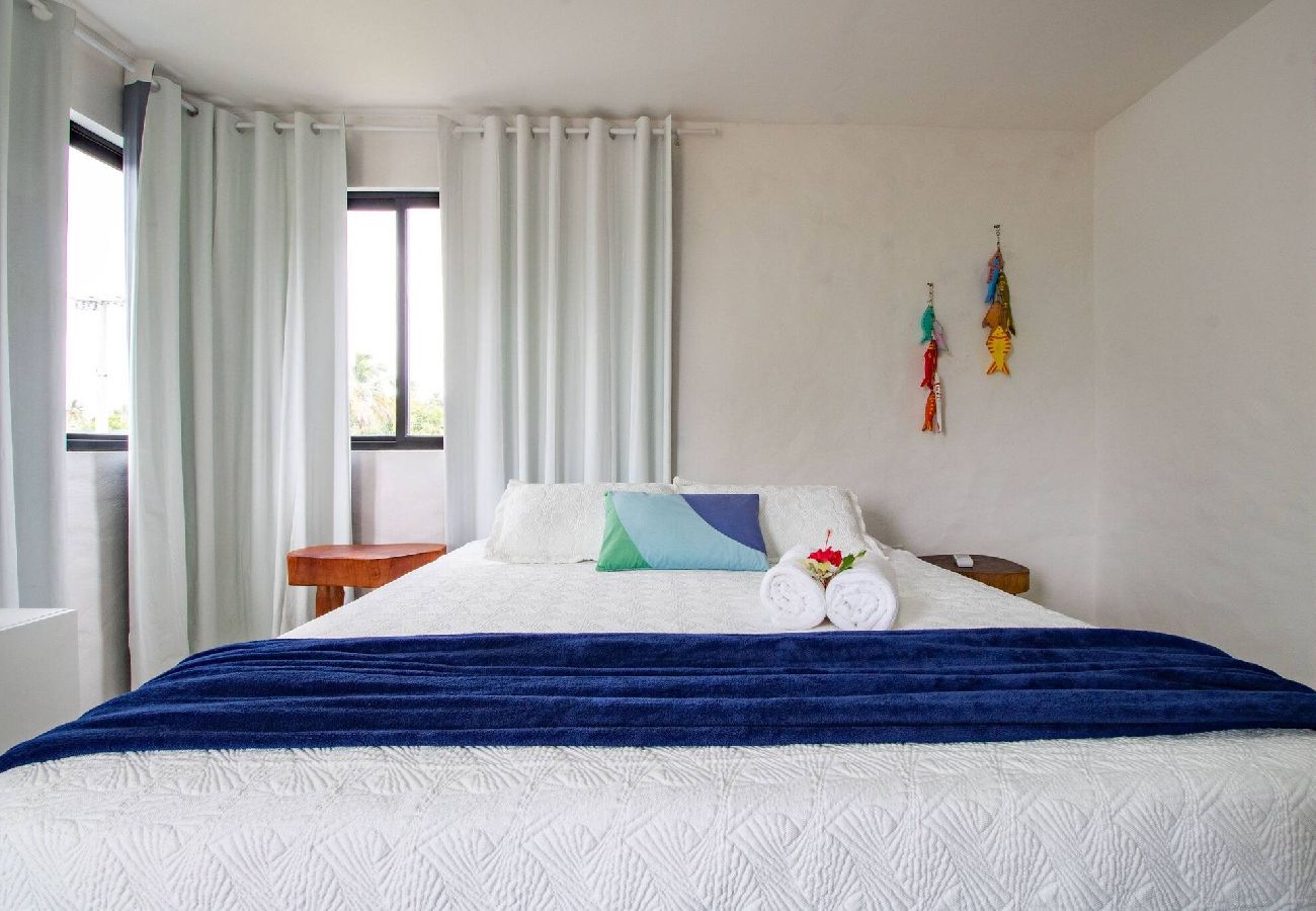 Casa en Porto de Pedras - Casa Milagres 03 suites 300m de la playa 