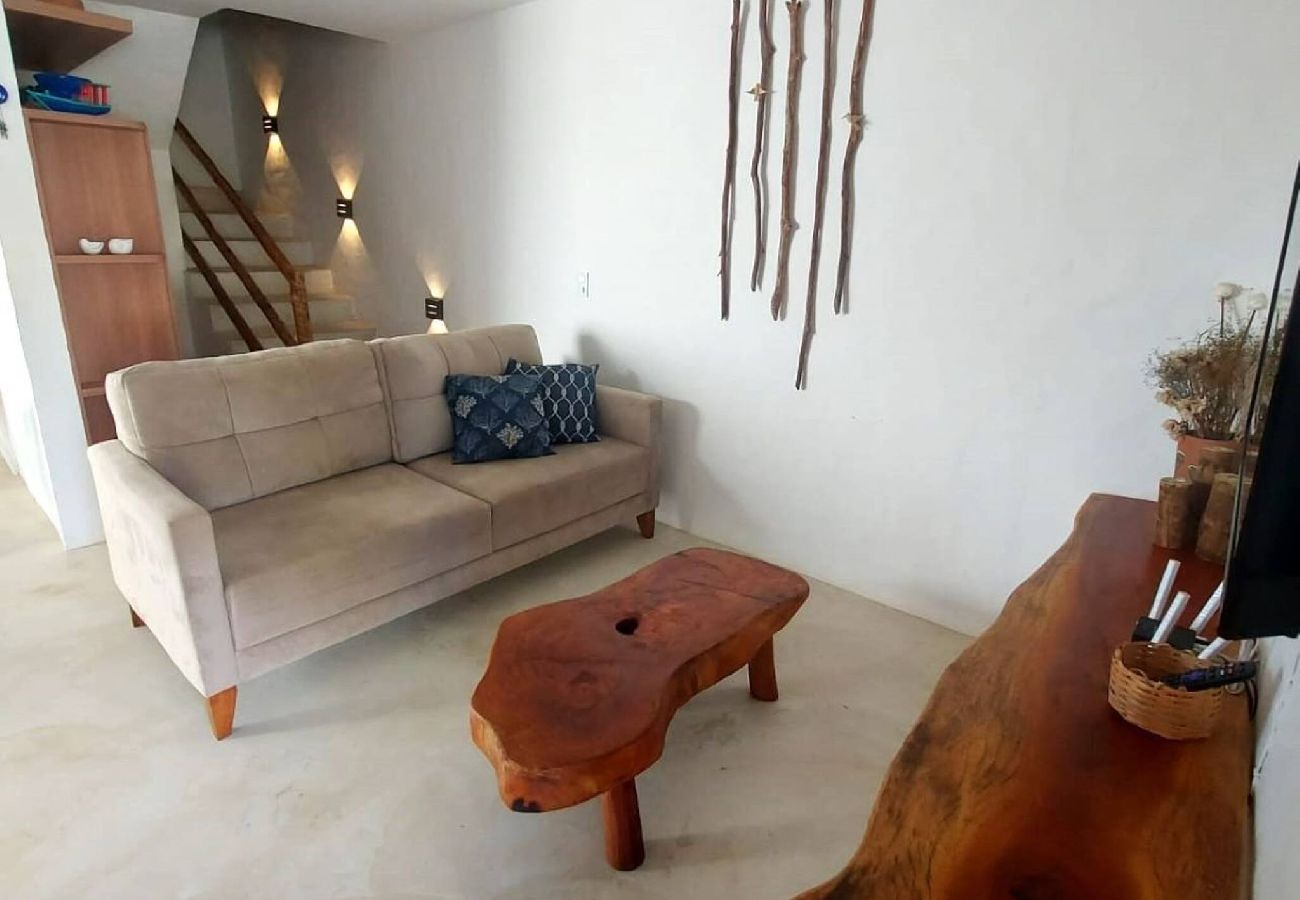 Casa en Porto de Pedras - Casa Milagres 03 suites 300m de la playa 