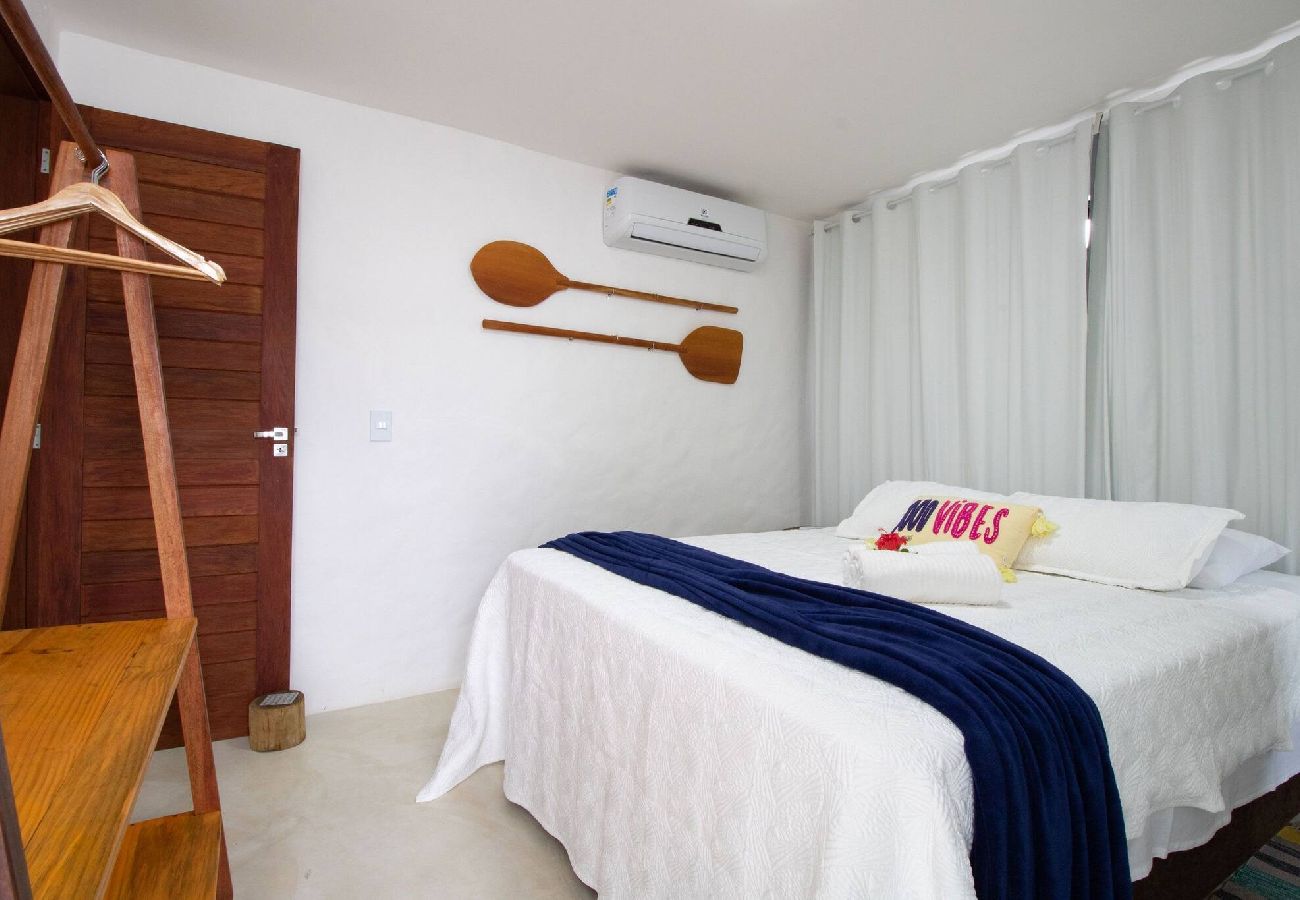 Casa en Porto de Pedras - Casa Milagres 03 suites 300m de la playa 