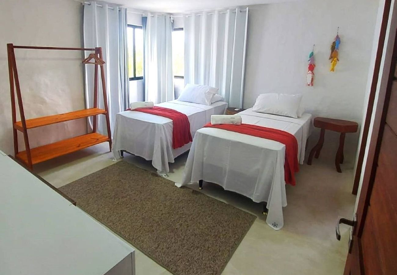 Casa en Porto de Pedras - Casa Milagres 03 suites 300m de la playa 