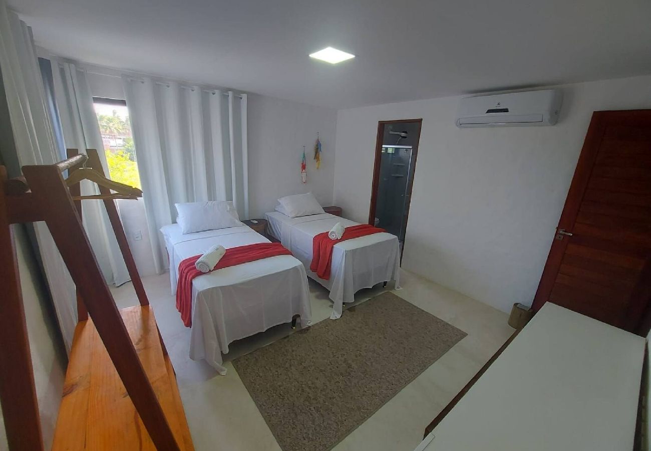 Casa en Porto de Pedras - Casa Milagres 03 suites 300m de la playa 
