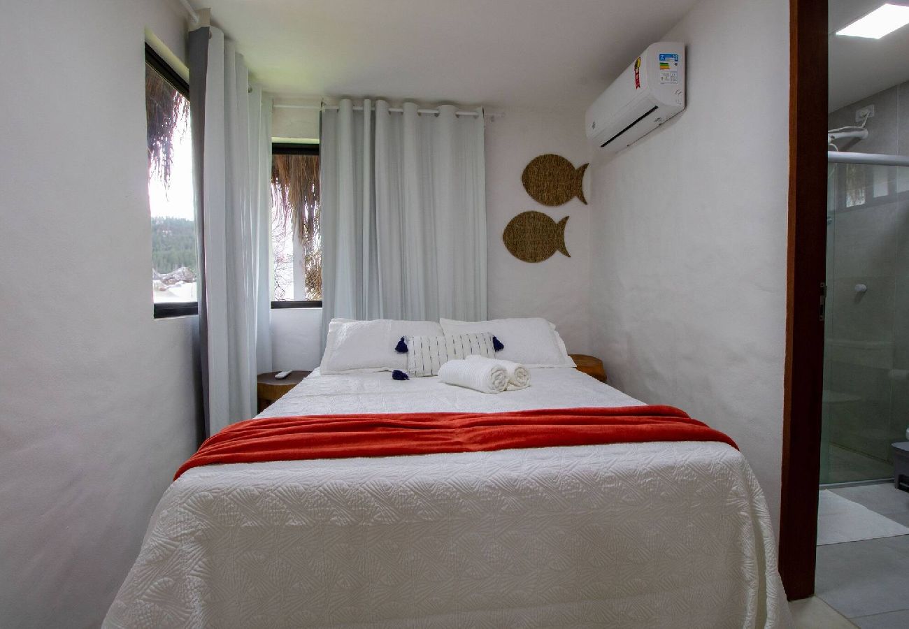 Casa en Porto de Pedras - Casa Milagres 03 suites 300m de la playa 