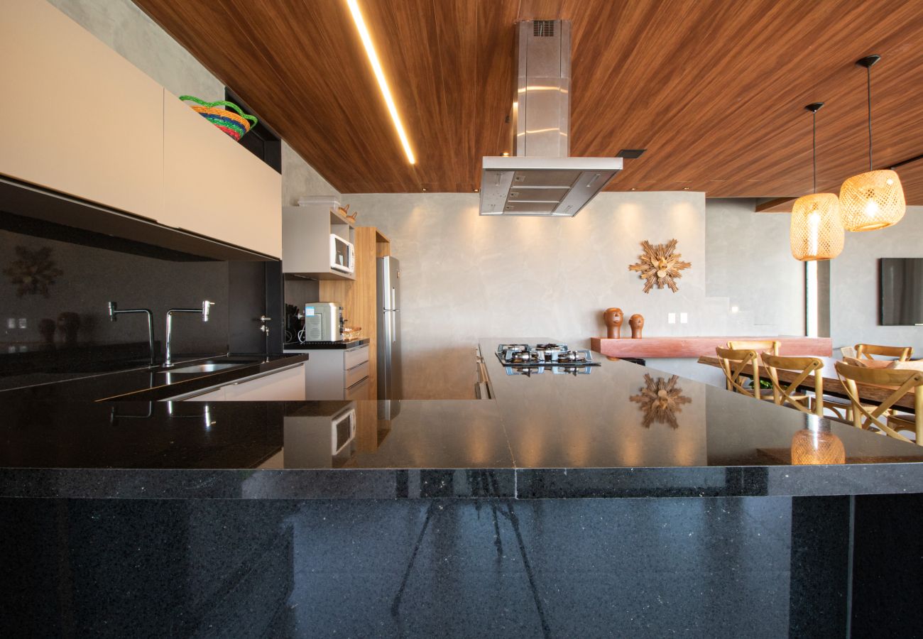 Casa en São Miguel dos Milagres - Casa en condominio junto al mar para 12 personas