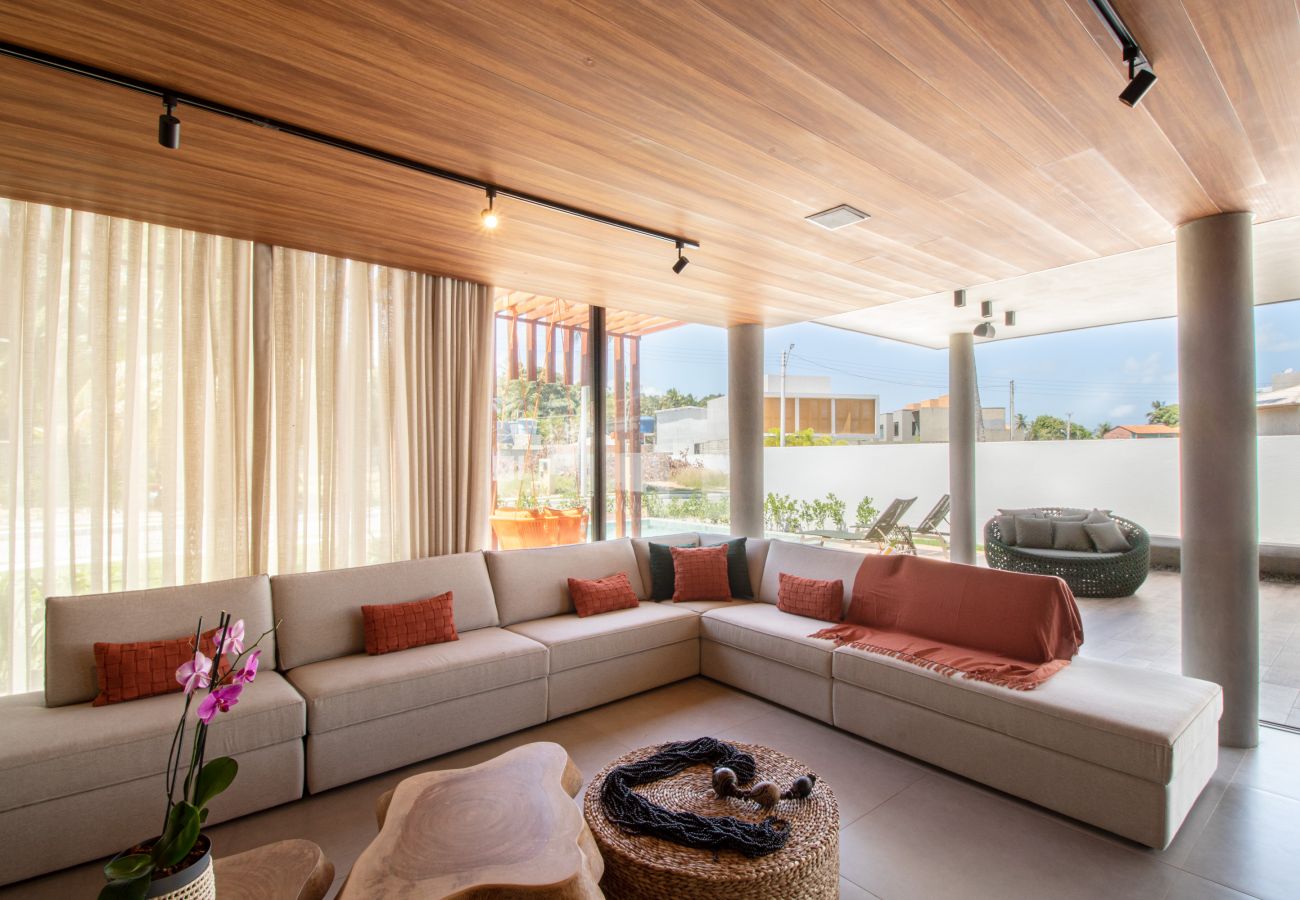 Casa en São Miguel dos Milagres - Casa en condominio junto al mar para 12 personas
