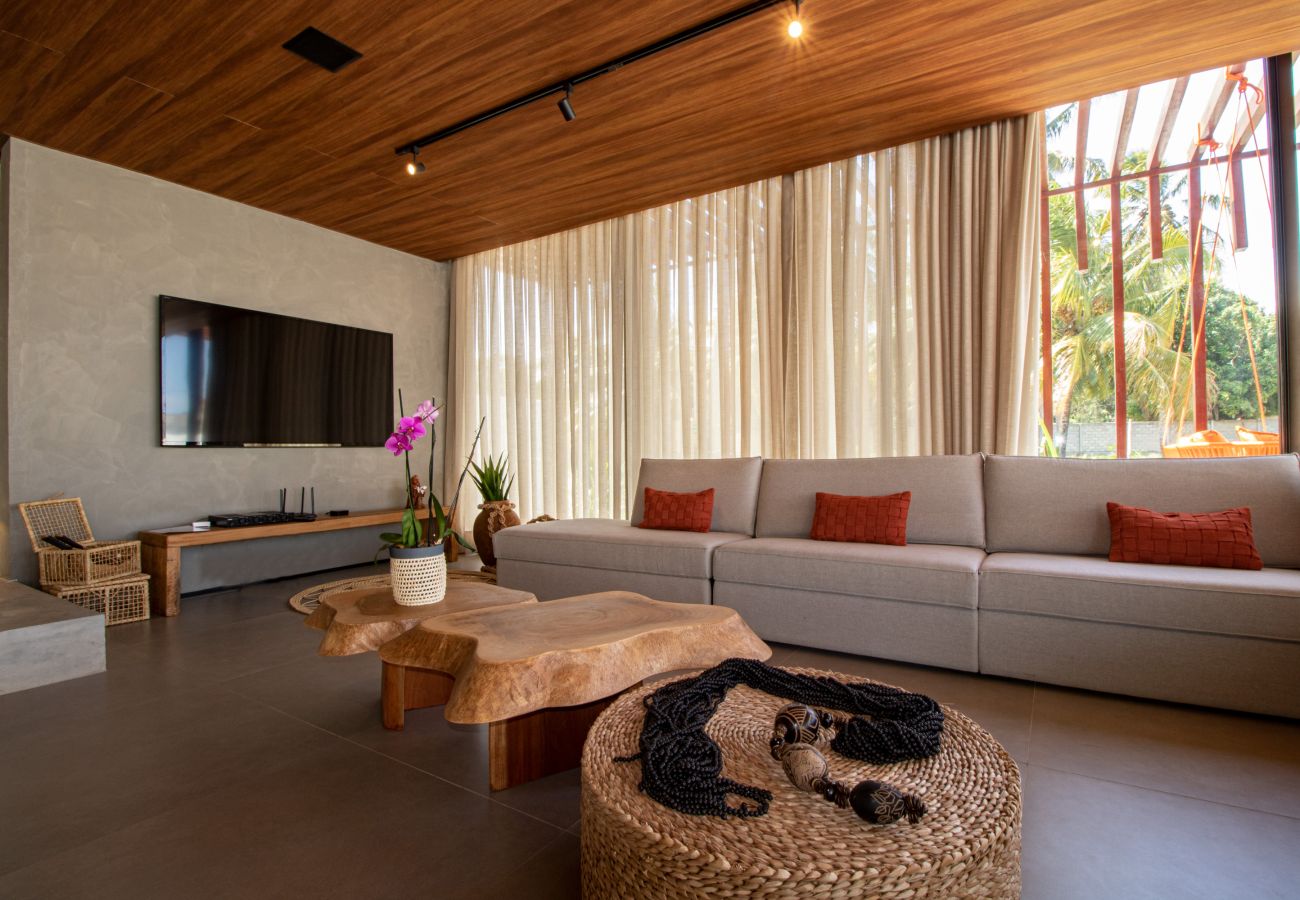 Casa en São Miguel dos Milagres - Casa en condominio junto al mar para 12 personas