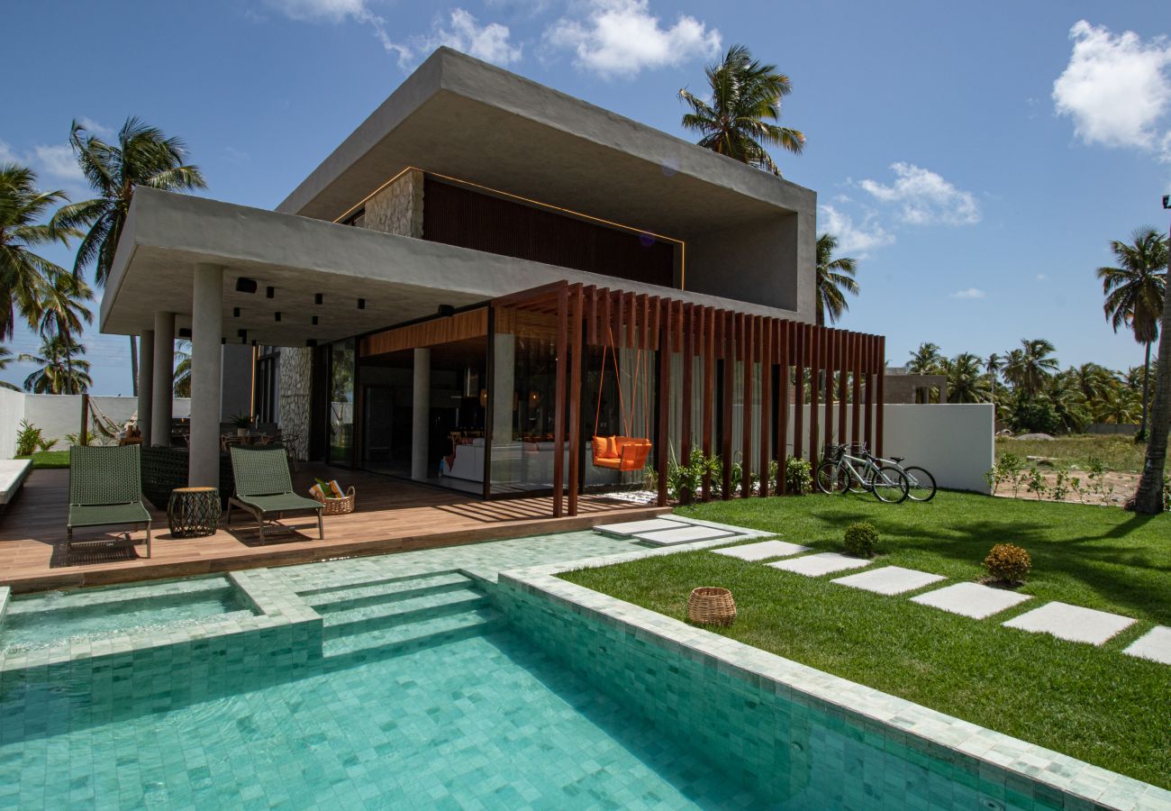 Casa en São Miguel dos Milagres - Casa en condominio junto al mar para 12 personas