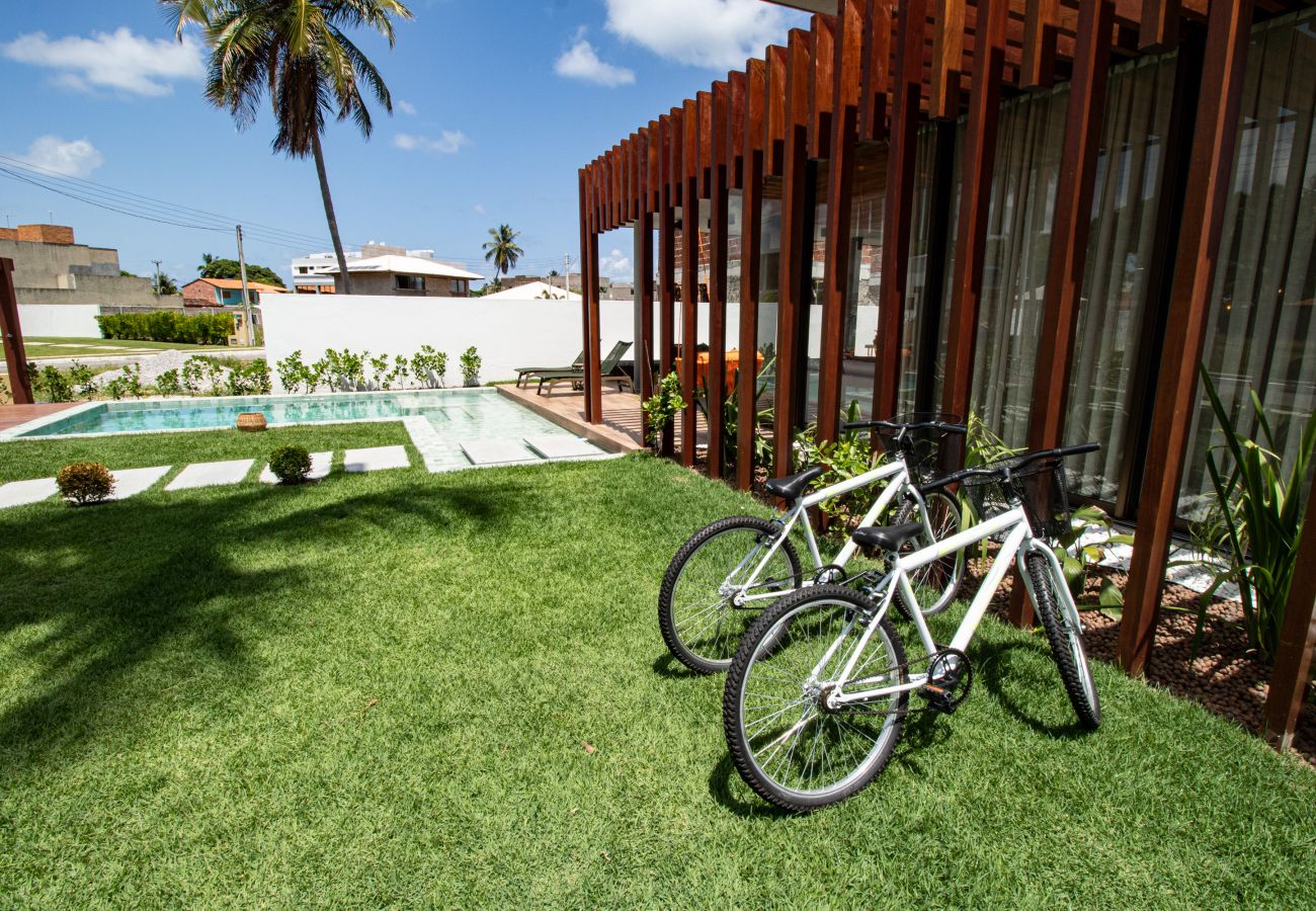 Casa en São Miguel dos Milagres - Casa en condominio junto al mar para 12 personas