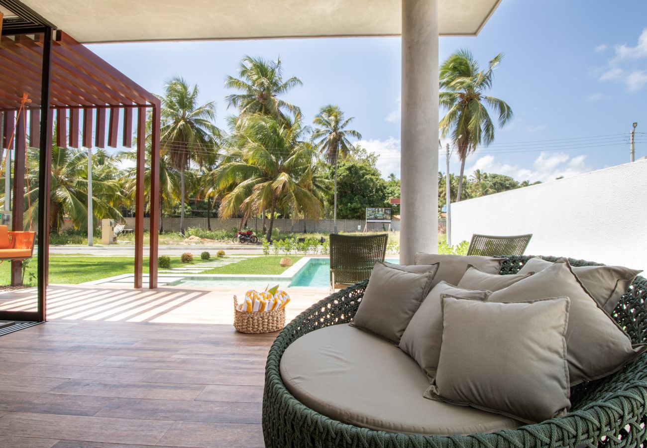 Casa en São Miguel dos Milagres - Casa en condominio junto al mar para 12 personas