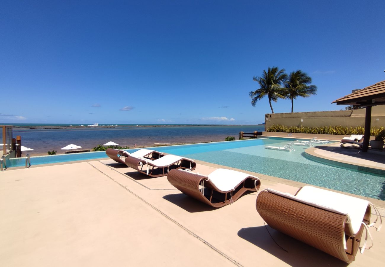 Apartamento en Barra de São Miguel - Barra Bali - Apartamento con balcón