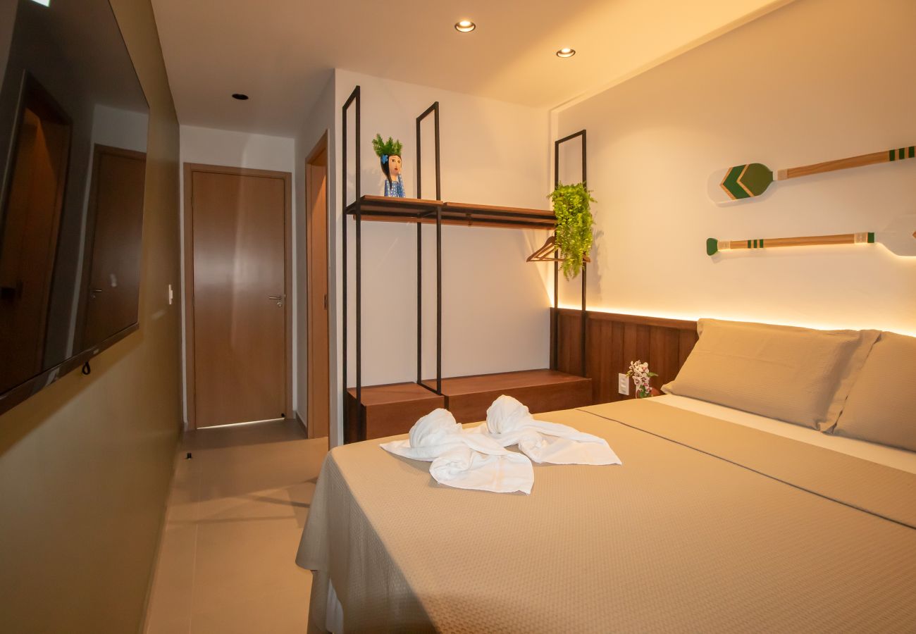 Casa en Porto de Pedras - Tríplex de 3 suites con piscina e hidromasaje para hasta 12 personas