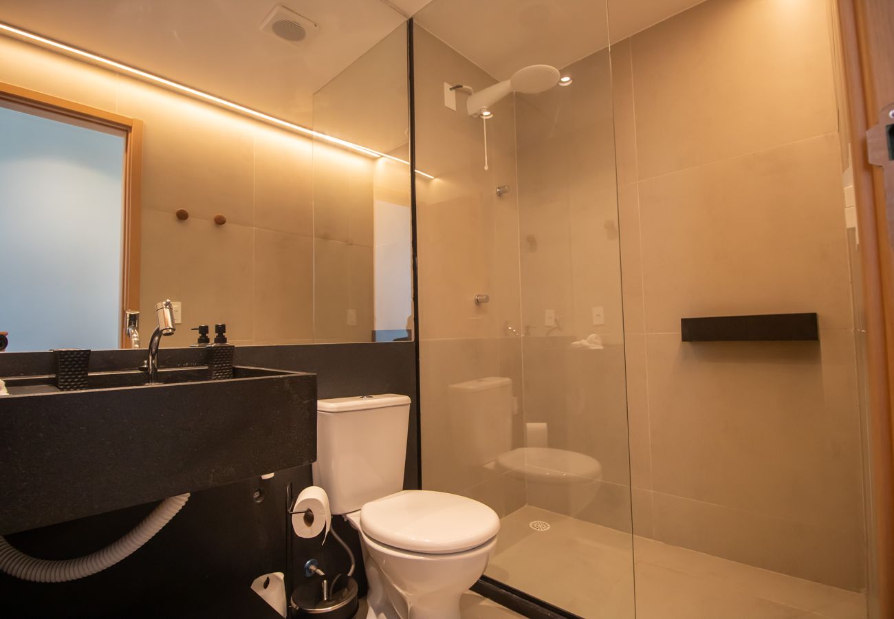 Casa en Porto de Pedras - Tríplex de 3 suites con piscina e hidromasaje para hasta 12 personas