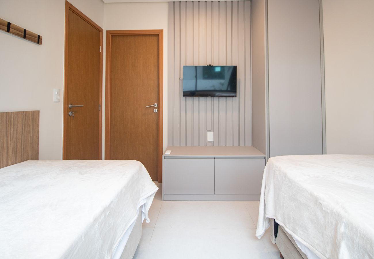 Apartamento en Maceió -  Apartamento 03 Dormitorios Pie en la Arena con Piscina Privada