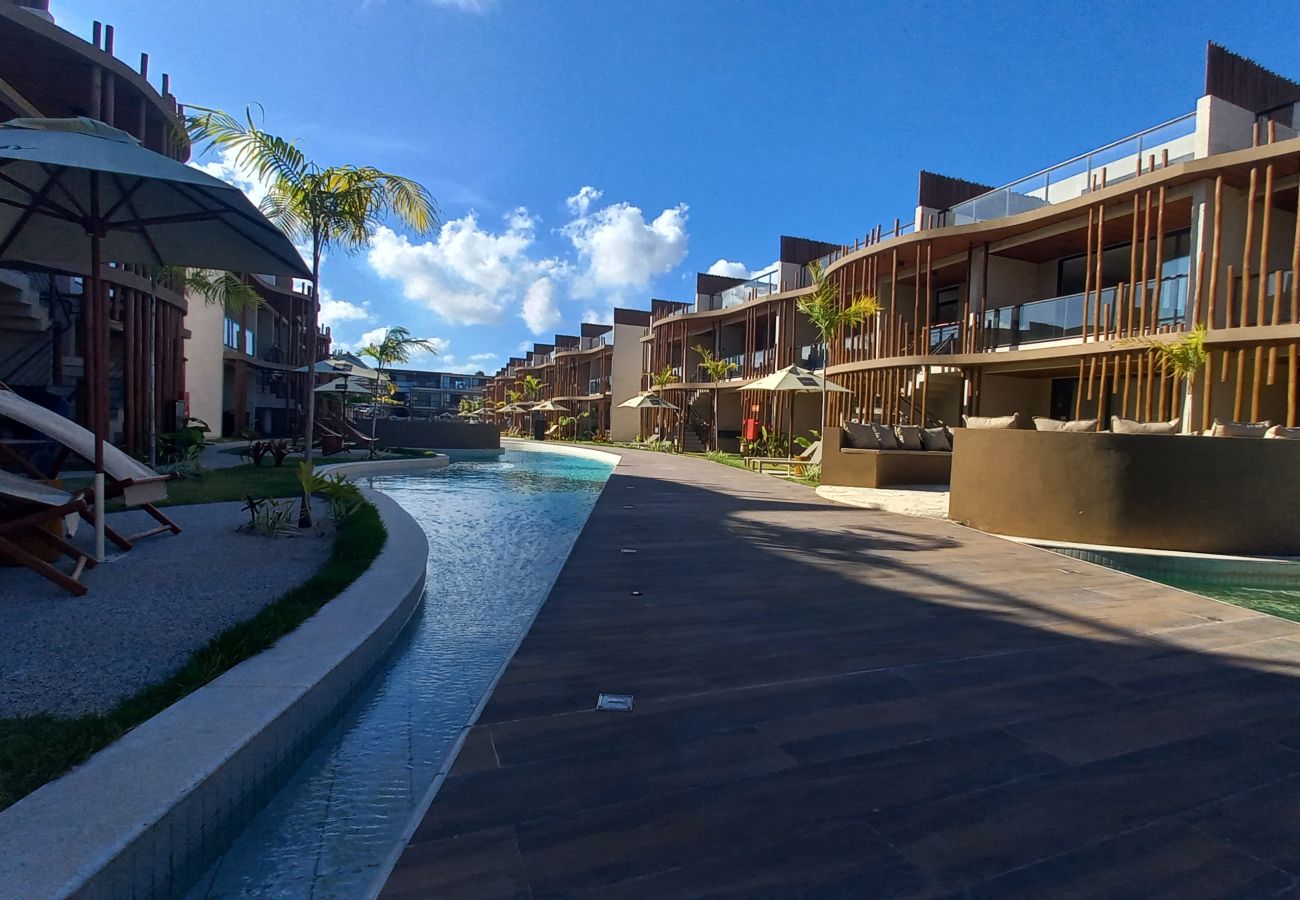 Apartamento en Porto de Pedras - Apartamento con jacuzzi y acceso a la playa para 6 personas