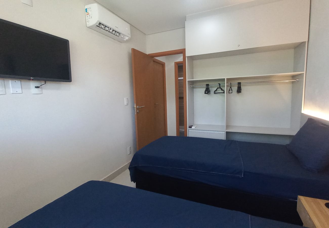 Apartamento en Maceió - Apartamento Pé na Areia en Resort con piscina privada