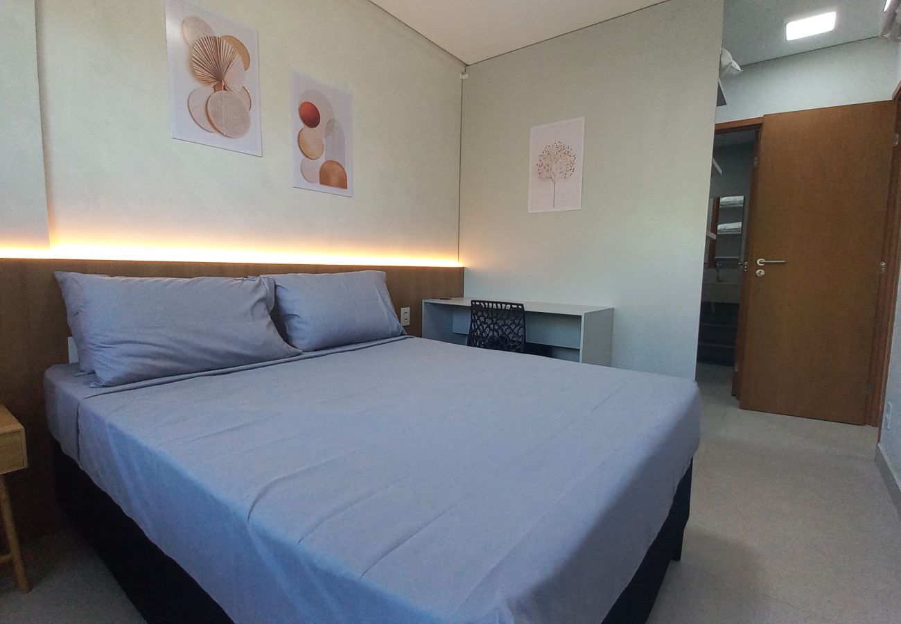 Apartamento en Maceió - Apartamento Pé na Areia en Resort con piscina privada