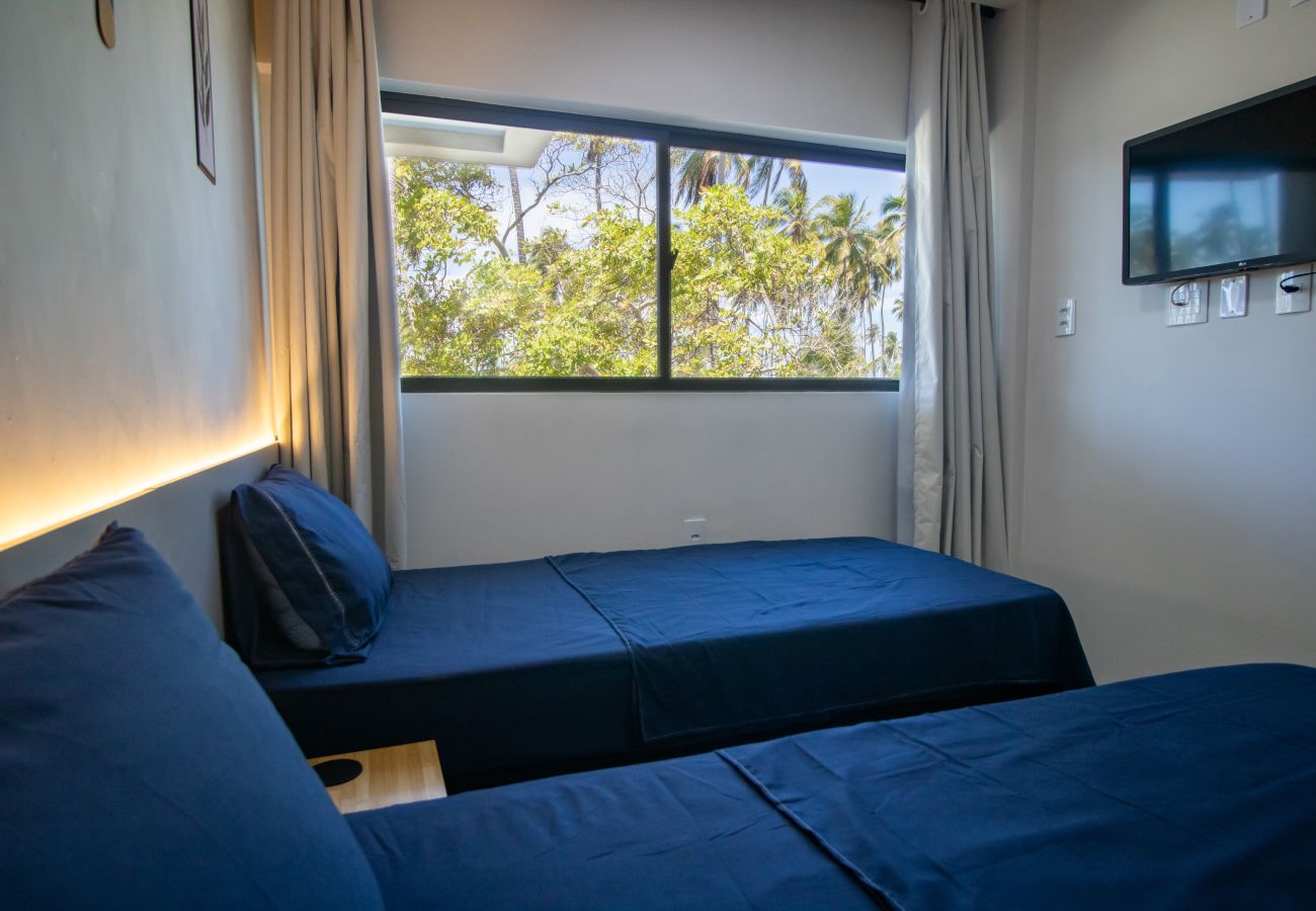 Apartamento en Maceió - Apartamento Pé na Areia en Resort con piscina privada