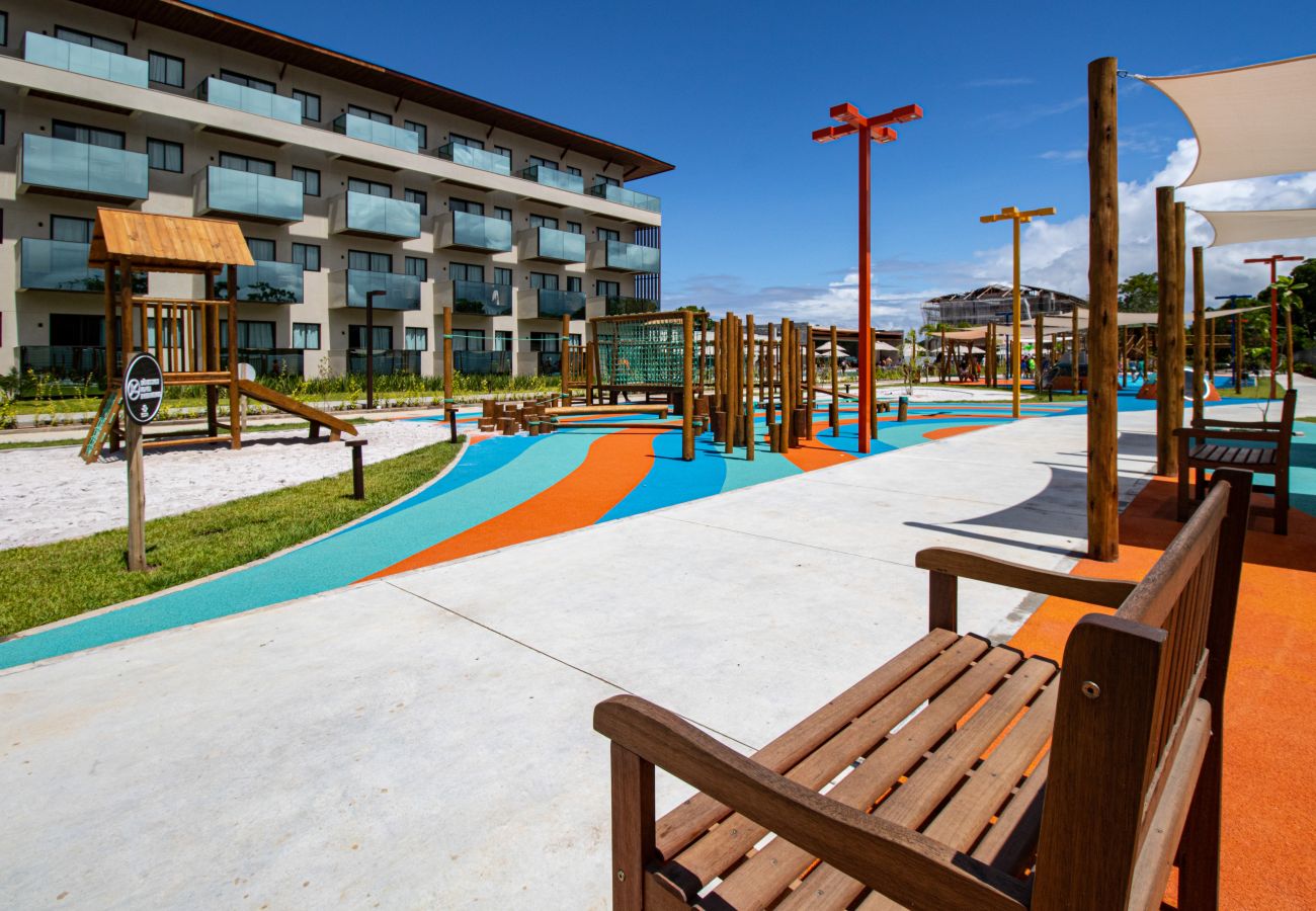 Apartamento en Maceió - Apartamento Pé na Areia en Resort con piscina privada