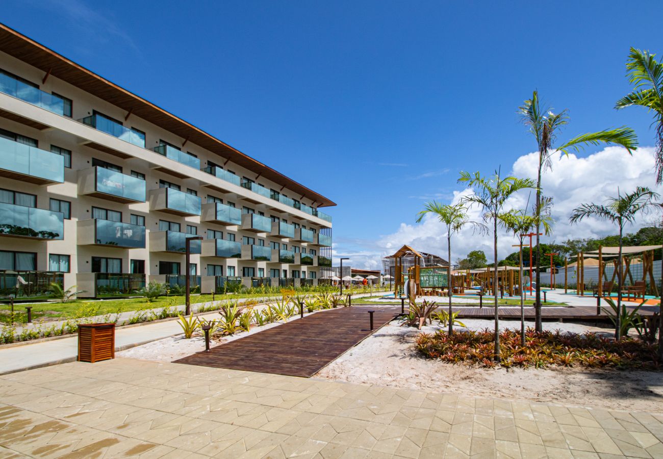 Apartamento en Maceió - Apartamento Pé na Areia en Resort con piscina privada