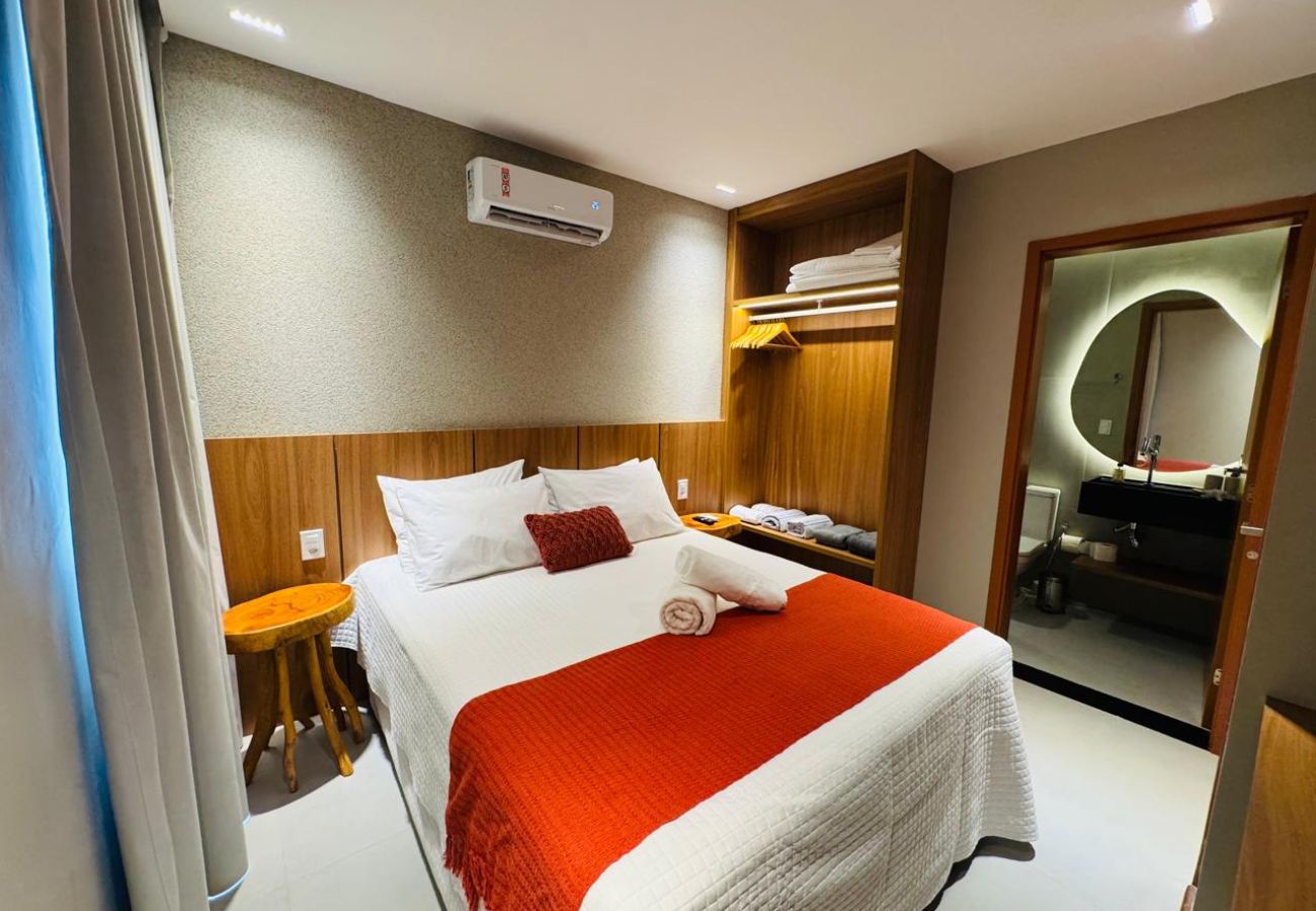 Apartamento en Porto de Pedras - Apartamento Dúplex con Acceso a la Playa para 6 Personas