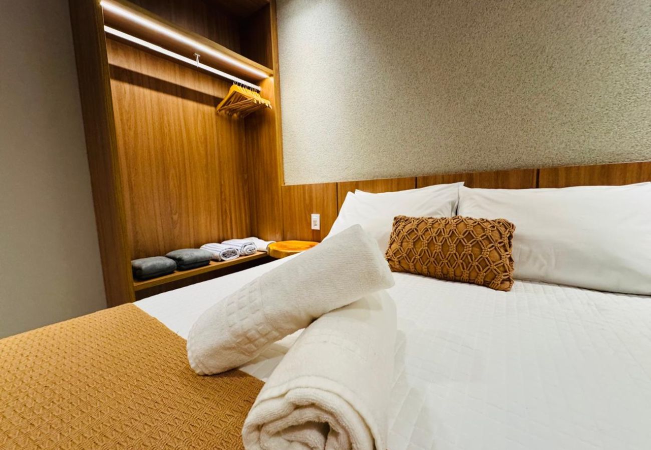 Apartamento en Porto de Pedras - Apartamento Dúplex con Acceso a la Playa para 6 Personas