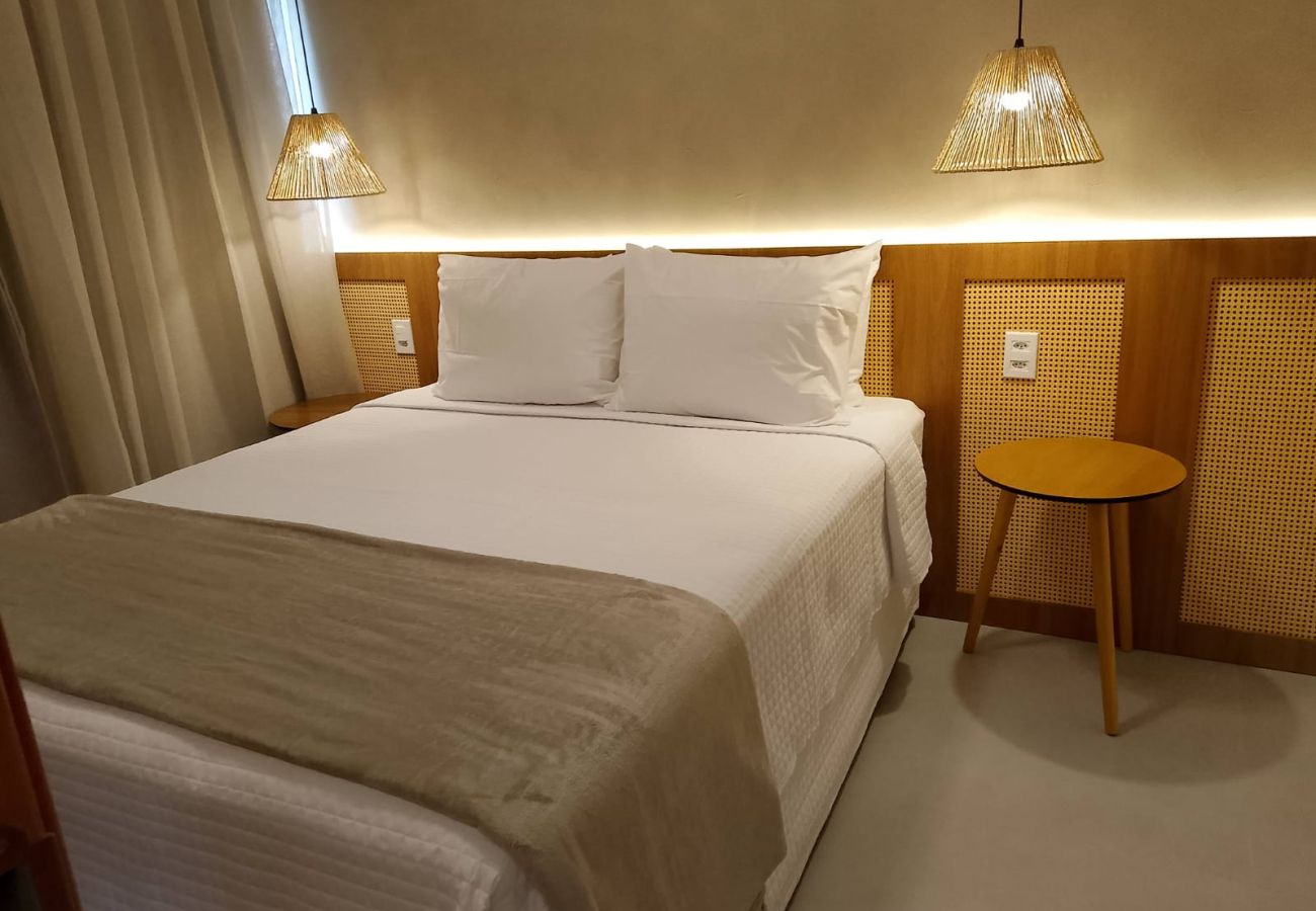 Apartamento en Porto de Pedras - Dúplex en urbanización cerrada, a 150m de la playa, capacidad para 6 personas