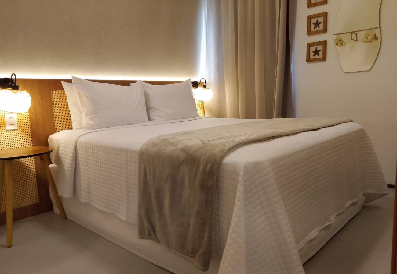 Apartamento en Porto de Pedras - Dúplex en urbanización cerrada, a 150m de la playa, capacidad para 6 personas