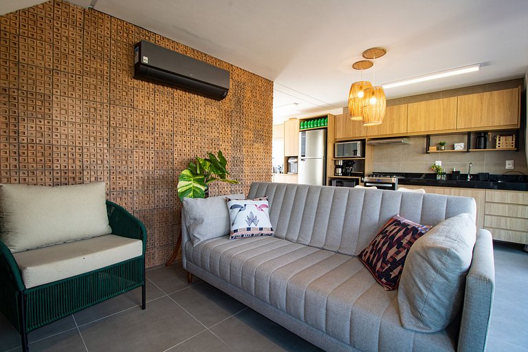 OKA Milagres Cond. Beira Mar House With Balcony