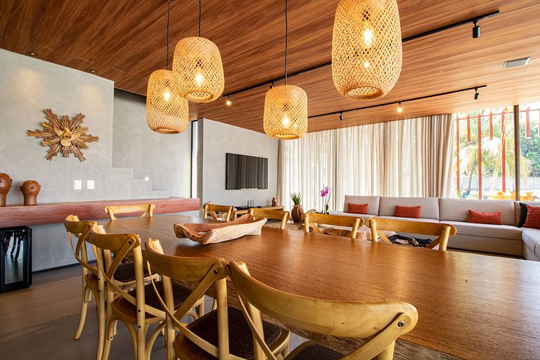 House in seaside condominium for 12 people