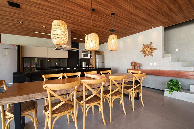 House in seaside condominium for 12 people