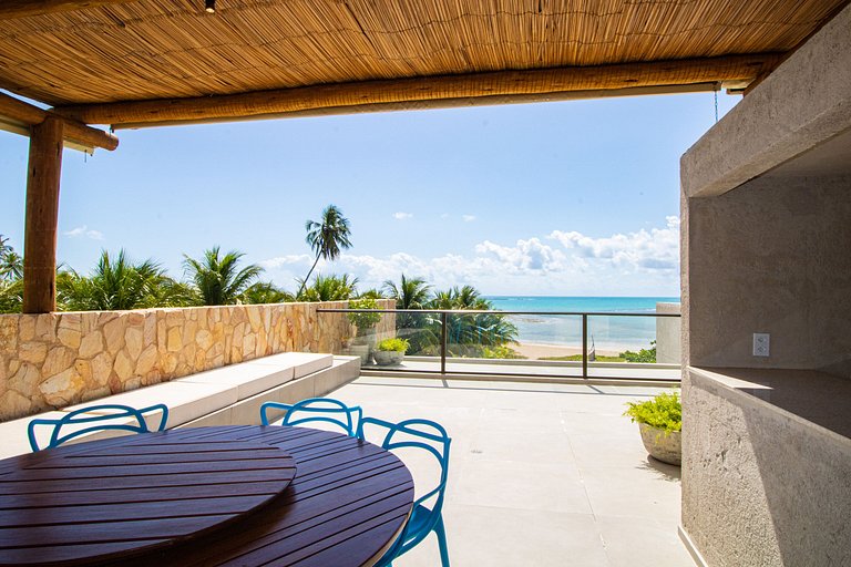 Casa Beira Mar em Milagres Para 13 Pessoas