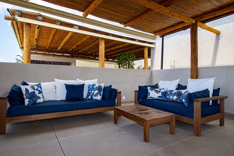 Seaside House in Milagres for 13 People