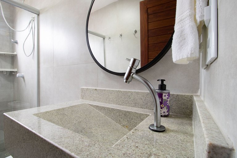 Casa Milagres 03 suites - 300m from the beach
