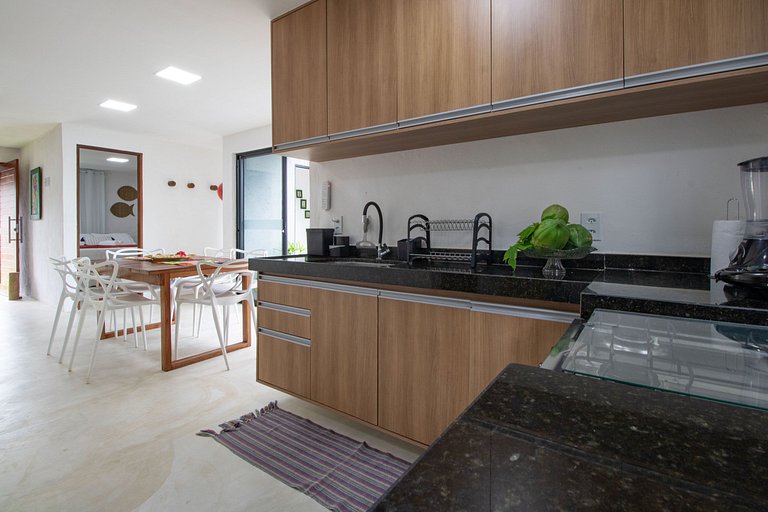 Casa Milagres 03 suites - 300m from the beach