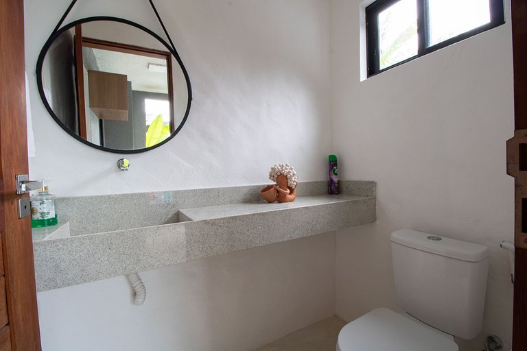 Casa Em Milagres 03 suites - 300m from the beach
