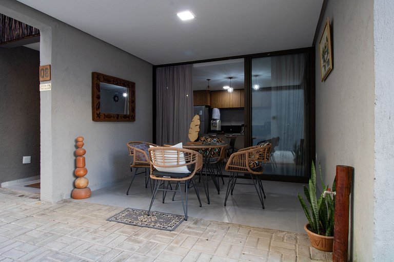Casa Com Área Gourmet a 250m da Praia