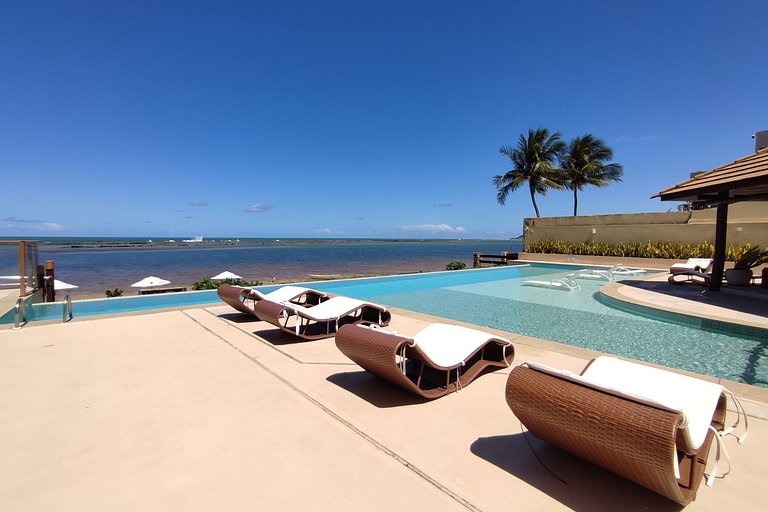 Barra Bali - Condomínio Pé na Areia Vista Mar