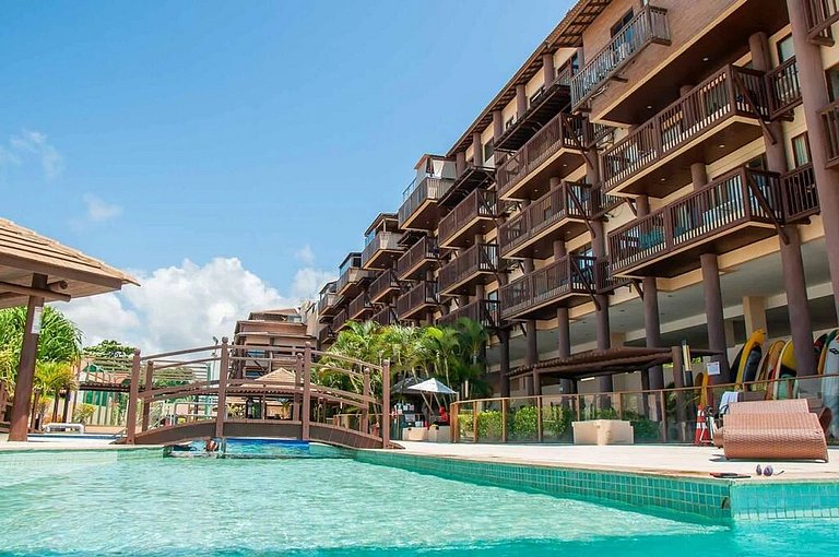 Barra Bali - Condomínio Pé na Areia Vista Mar