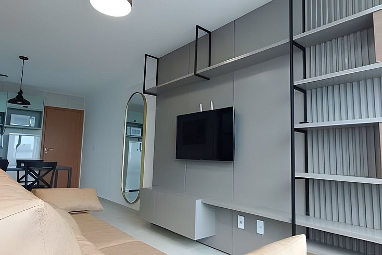 Apartamento Até 04 hóspedes 04 Minutos da Praia by MME