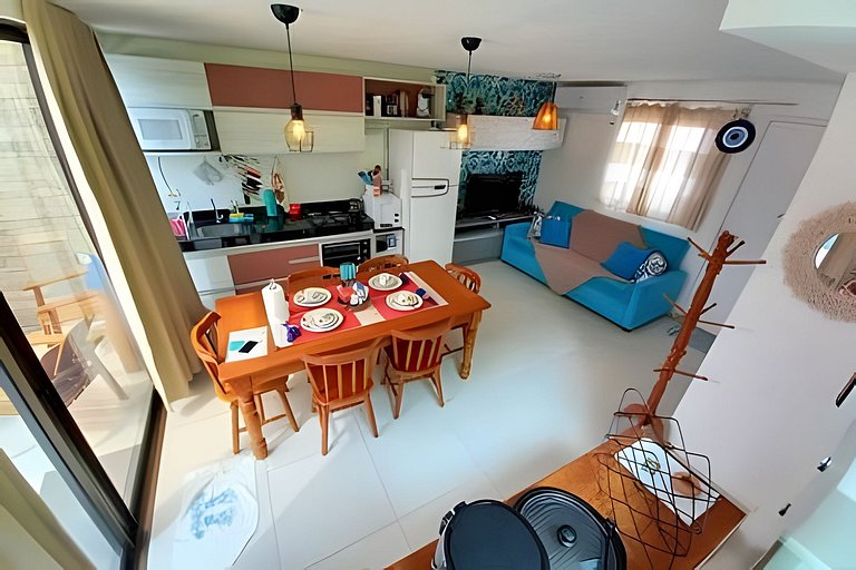 Casa em condomínio até 05 pessoas a 5min da Praia by MME