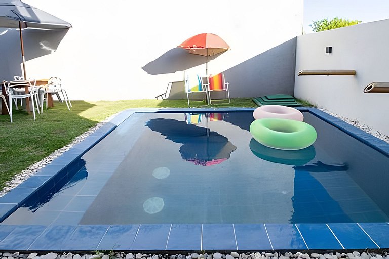 Casa Milagres 03 suites 300m de la playa