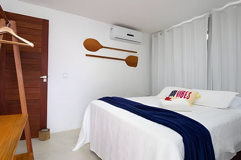 Casa Milagres 03 suites 300m de la playa