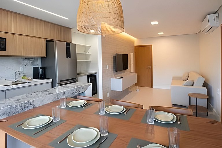 Apartamento 03 Dormitorios Pie en la Arena con Pis