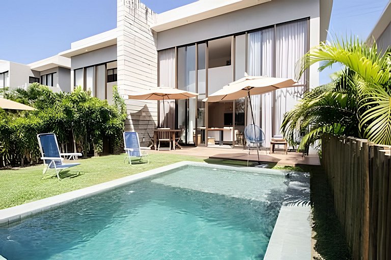 Oka Milagres Cond. Junto al mar para 08 personas