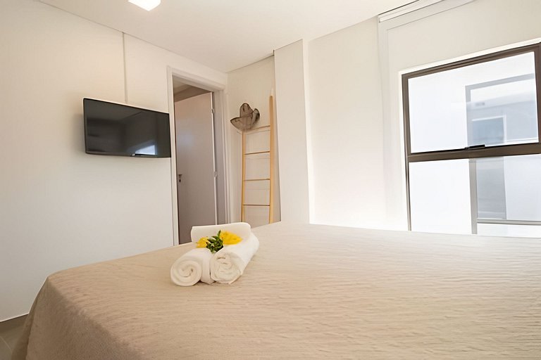 Oka Milagres Cond. Junto al mar para 08 personas