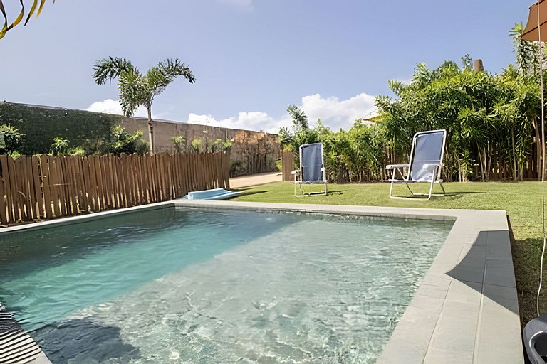 Oka Milagres Cond. Junto al mar para 08 personas